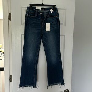 Judy Blue mid rise cropped boot Jean